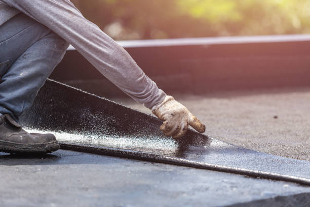 Professional Waterproofing technician working in Tilleda, WI